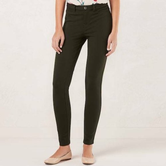 Women's LC Lauren Conrad Skinny Knit Pants - Picture 1 of 1